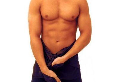 Realización de exercicios especiais para agrandar o pene